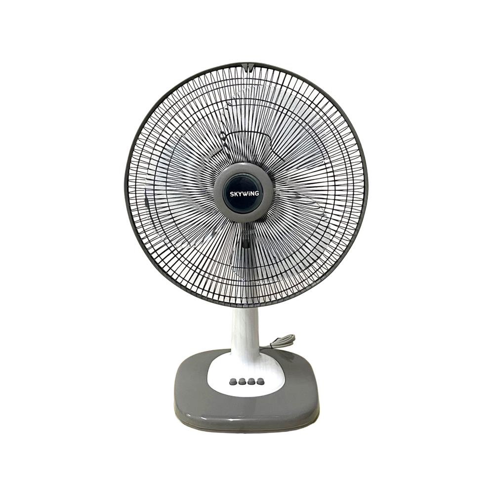 พัดลมตั้งโต๊ะ 16 นิ้ว SKYWING S168 สีเทา
