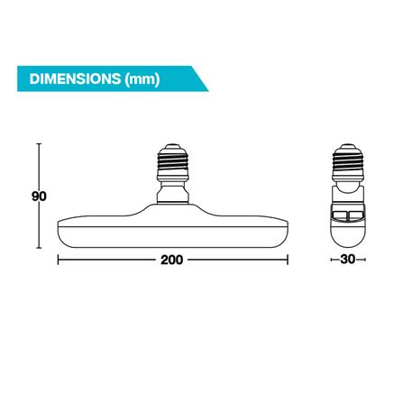 หลอด LED BEC COPTER 12 วัตต์ DAYLIGHT E27_4