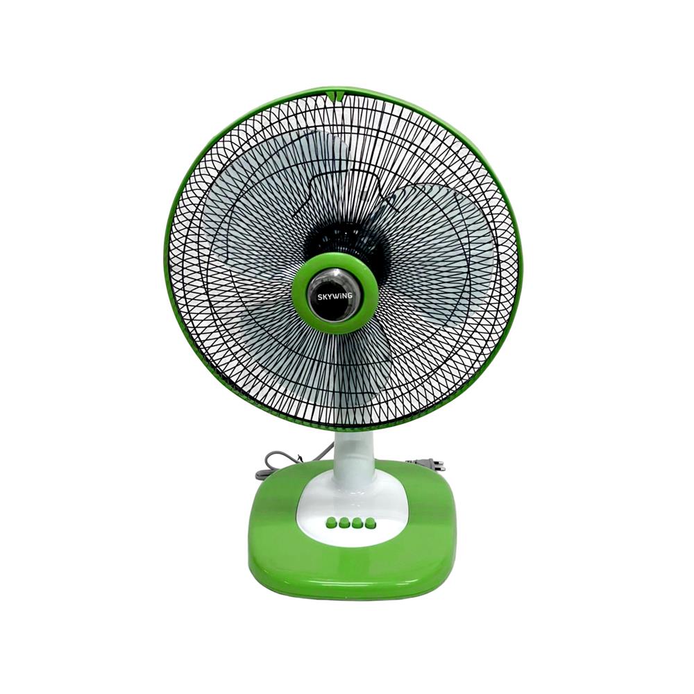 พัดลมตั้งโต๊ะ 16 นิ้ว SKYWING S168 สีขียว