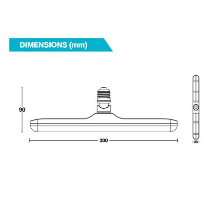 หลอด LED BEC COPTER 18 วัตต์ DAYLIGHT E27_4