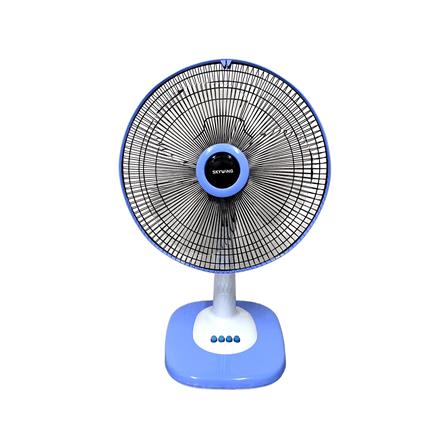 พัดลมตั้งโต๊ะ 16 นิ้ว SKYWING S168 สีฟ้า_0