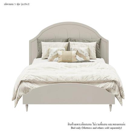 เตียง 5 ฟุต SB FURNITURE FAY 19247592 สี PASTELA CREAM_1