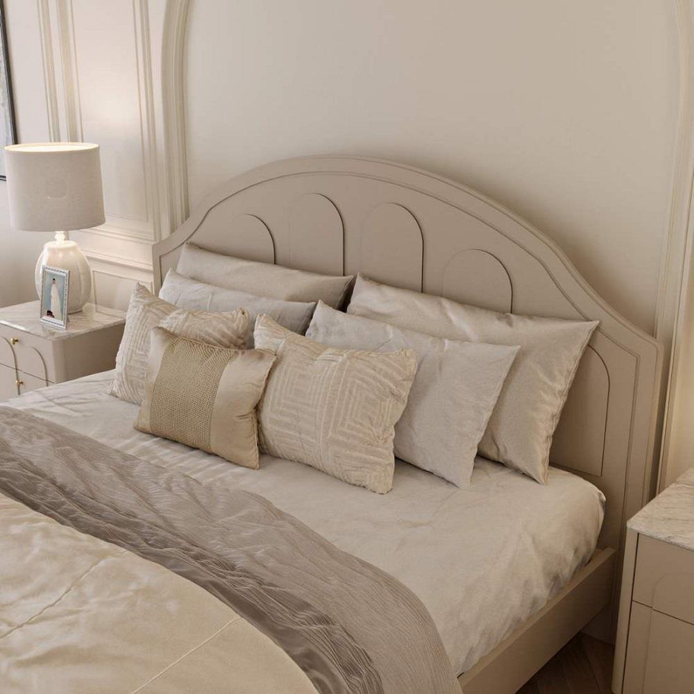 เตียง 6 ฟุต SB FURNITURE FAY 19244776 สี PASTELA CREAM