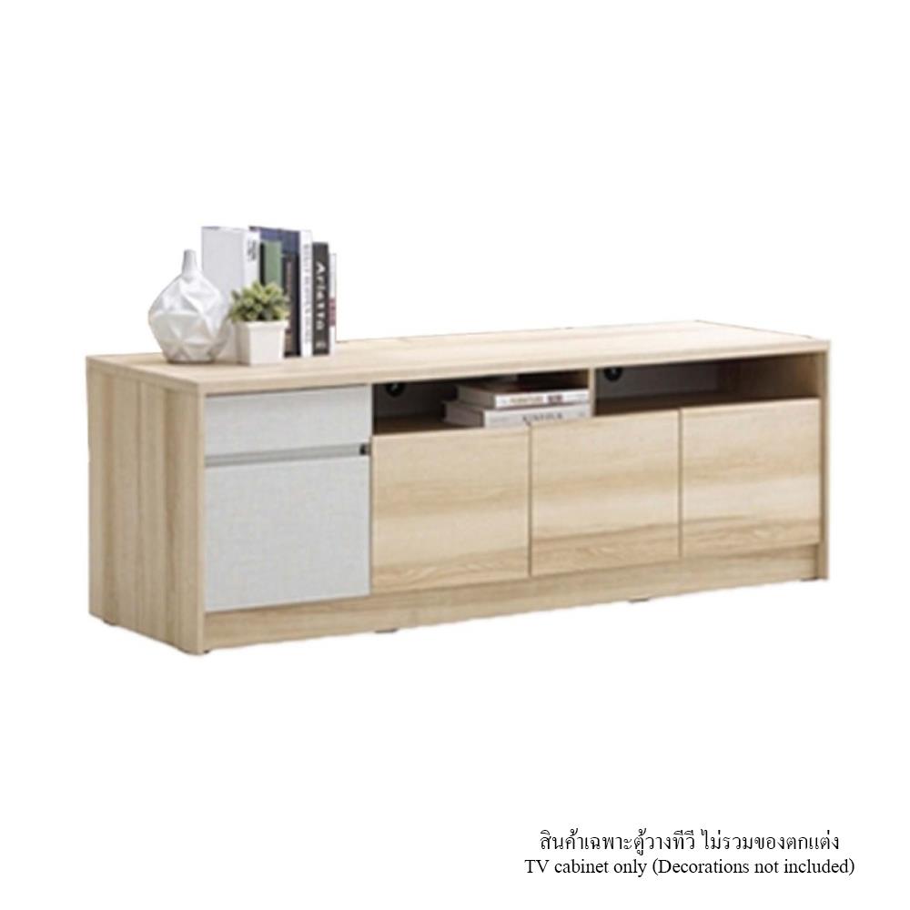 ตู้วางทีวี KONCEPT MERRICK 19241579 160 ซม. สีลินเบิร์กโอ๊ค/เดนิม