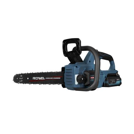 เลื่อยโซ่ไร้สาย (พร้อมแบตเตอรี่) ROWEL DSH120 11.5 นิ้ว 20 โวลต์_0