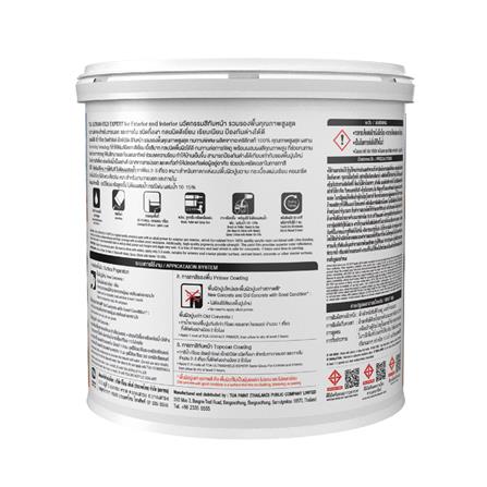 สีน้ำทาภายใน-ภายนอก ชนิดกึ่งเงา TOA ULTRASHIELD EXPERT BASE A 1 แกลลอน_3