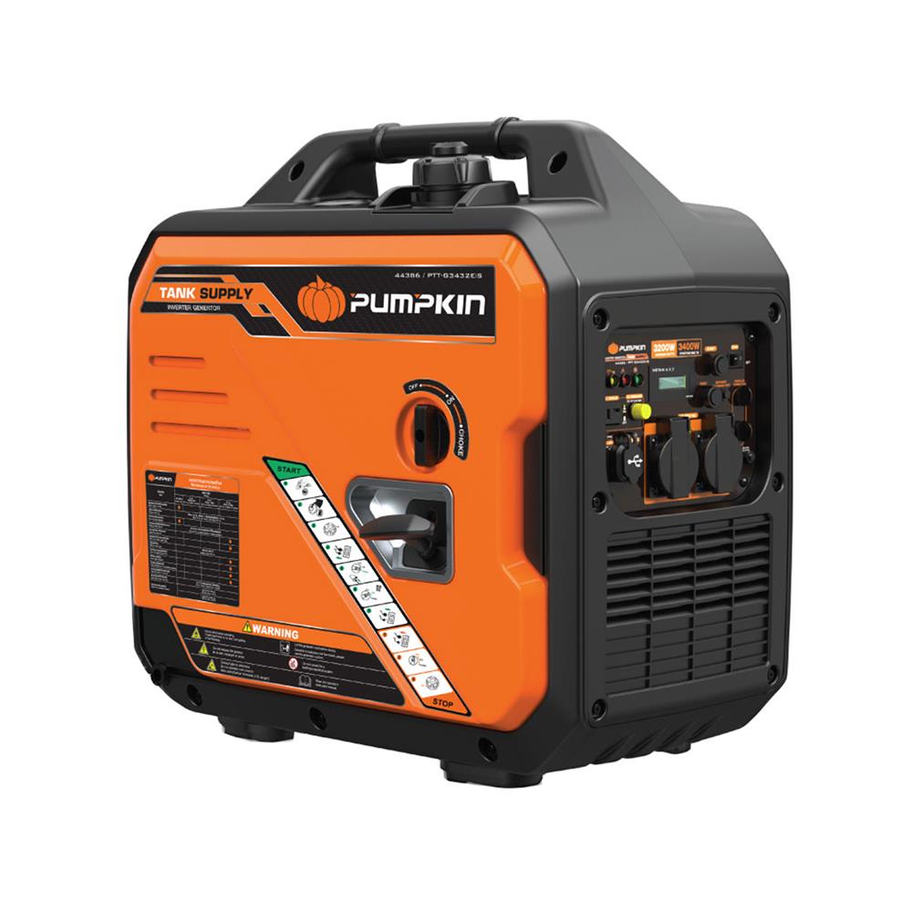 เครื่องกำเนิดไฟฟ้าเบนซิน  PUMPKIN INVERTER Silent PTT-G3432EiS 3.4 กิโลวัตต์