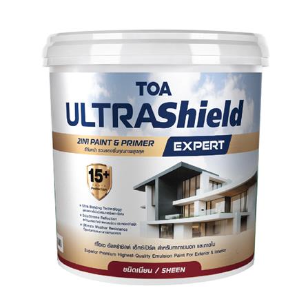 สีน้ำทาภายใน-ภายนอก ชนิดกึ่งเงา TOA ULTRASHIELD EX...