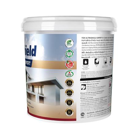 สีน้ำทาภายใน-ภายนอก ชนิดกึ่งเงา TOA ULTRASHIELD EXPERT BASE B 9 แกลลอน_1