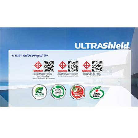 สีน้ำทาภายใน-ภายนอก ชนิดเนียน TOA ULTRASHIELD EXPERT BASE C 9 ลิตร_6