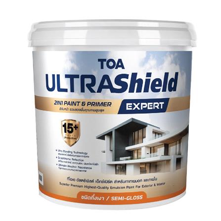 สีน้ำทาภายใน-ภายนอก ชนิดกึ่งเงา TOA ULTRASHIELD EX...