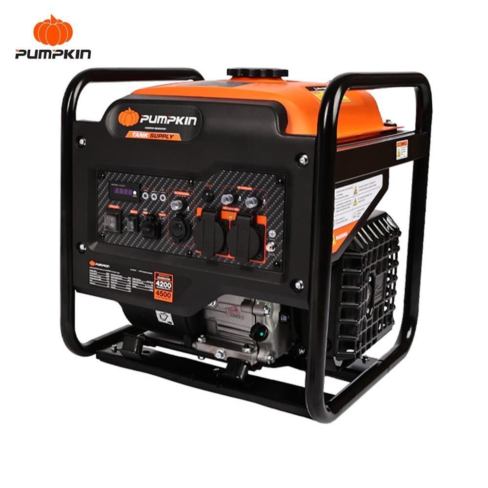 เครื่องกำเนิดไฟฟ้าเบนซิน PUMPKIN INVERTER Open Type PTT-G4542iO 4.5 กิโลวัตต์