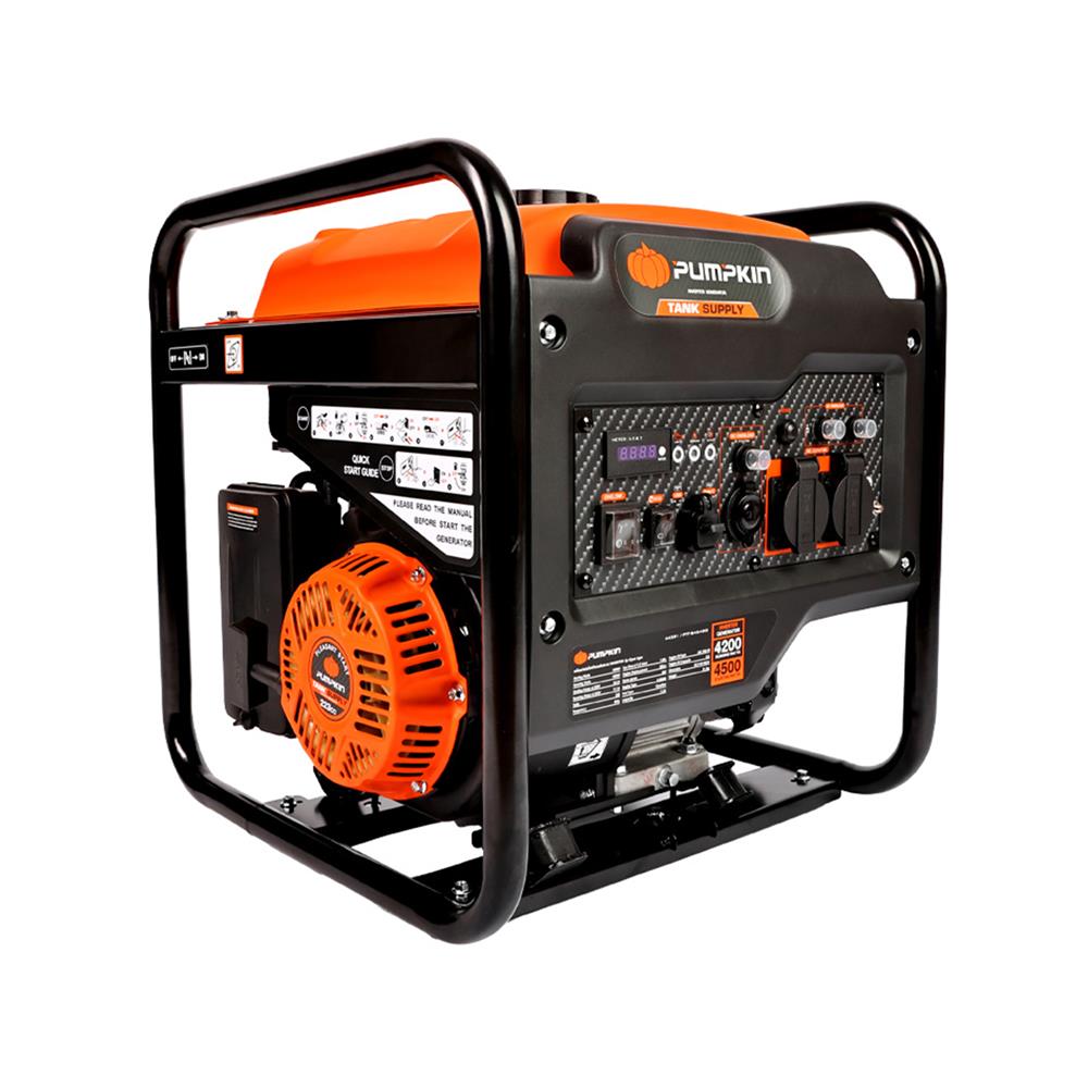 เครื่องกำเนิดไฟฟ้าเบนซิน PUMPKIN INVERTER Open Type PTT-G4542iO 4.5 กิโลวัตต์
