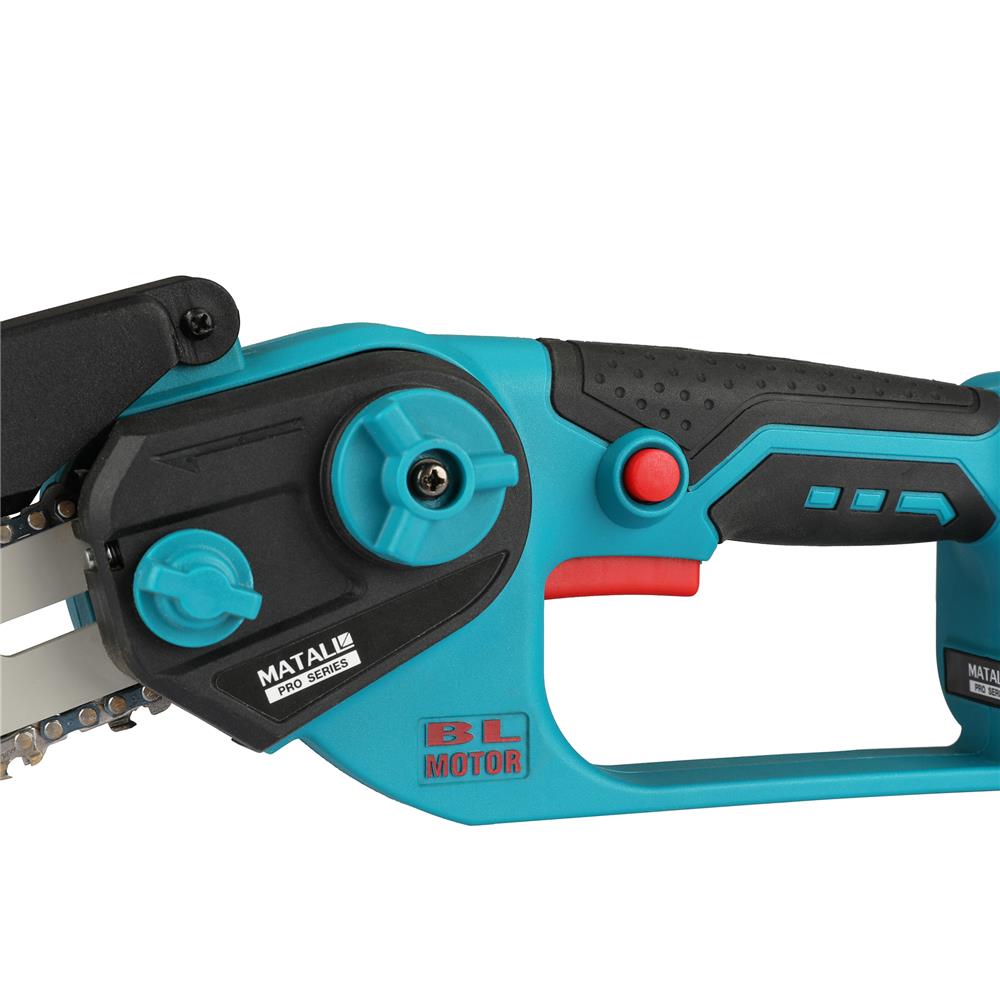 เลื่อยโซ่ไร้สาย (พร้อมแบตเตอรี่) MATALL PRO 6 นิ้ว 20 โวลต์