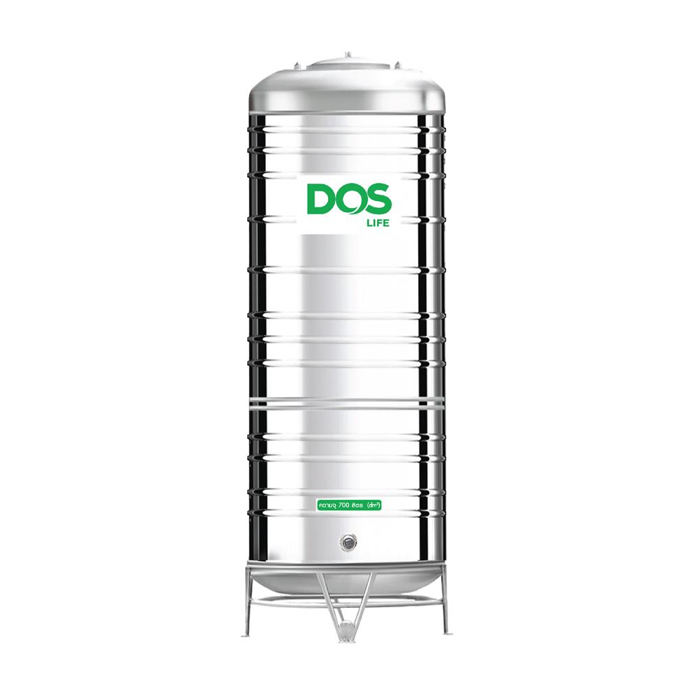 ถังเก็บน้ำสเตนเลส DOS ECO-05/GD-700L  700 ลิตร
