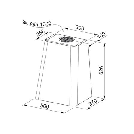 เครื่องดูดควันกระโจม FRANKE FSMD 508 BK 50 ซม._8