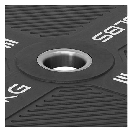 แผ่นน้ำหนัก BUMPER PLATE รูขนาด 2 นิ้ว IVADE  5 กก. (แพ็ก 2 ชิ้น)_6