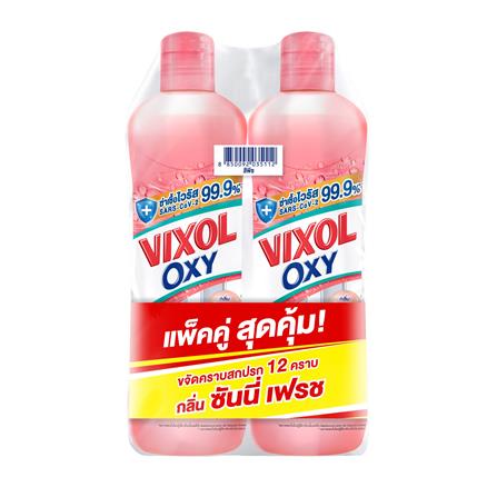 น้ำยาทำความสะอาดห้องน้ำ VIXOL OXY 700 มล. ซันนี่เฟรช (แพ็กคู่)_0