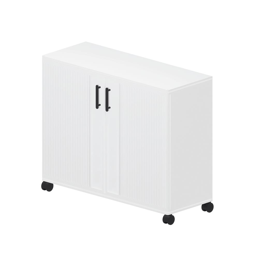 ตู้วางรองเท้า FURDINI LANO CIRCULAR HIP 90 ซม. สีขาว