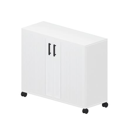 ตู้วางรองเท้า FURDINI LANO CIRCULAR HIP 90 ซม. สีขาว_0