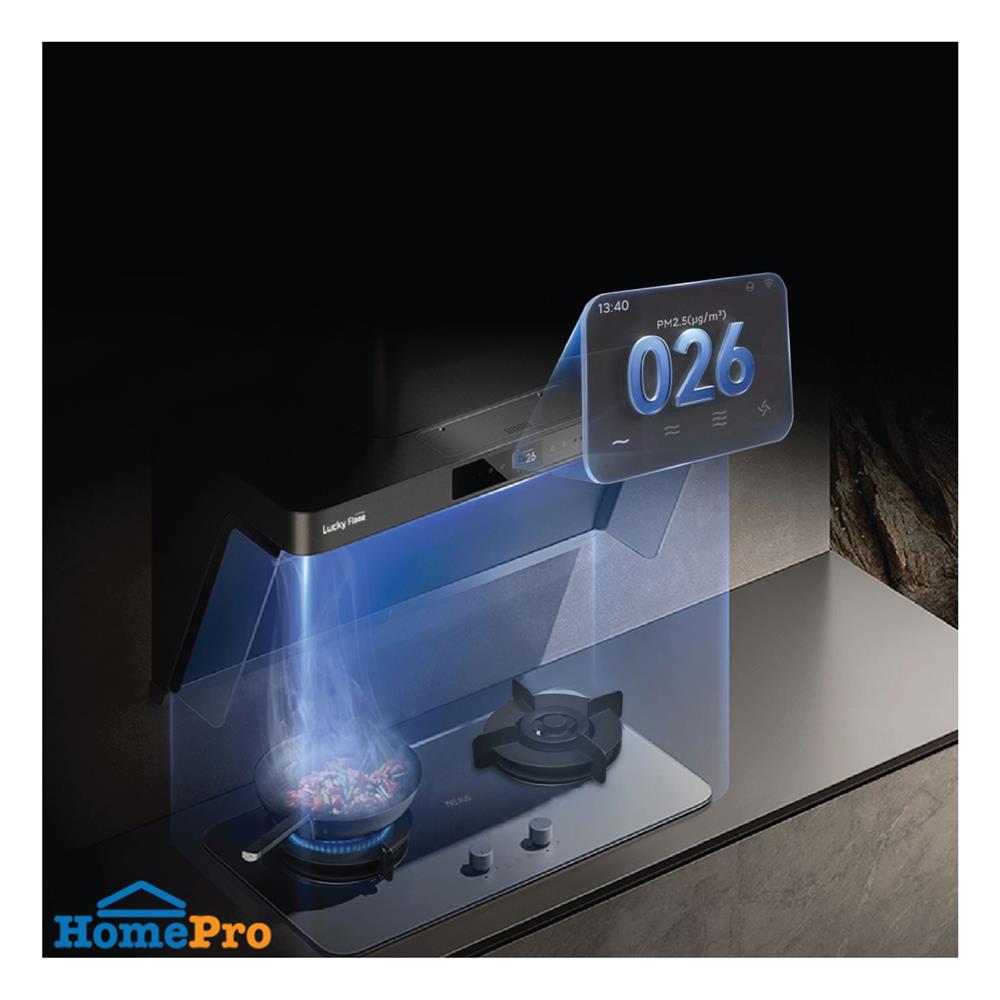 เครื่องดูดควันกระโจม LUCKY FLAME RWE-L29018(P) 90 ซม.