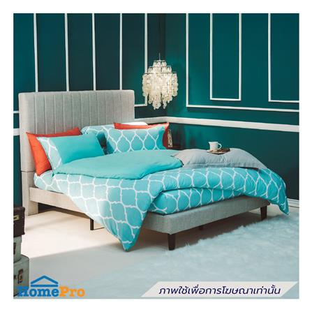 ผ้านวม LOTUS MELBOURNE L-MB 02A 100x90 นิ้ว สี TURQUOISE_3