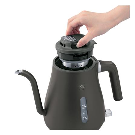 กาต้มน้ำไฟฟ้า ZOJIRUSHI CK-LAQ08T-BZ 0.8 ลิตร สีดำ_1