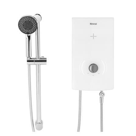 เครื่องทำน้ำอุ่น RINNAI AQUA 450UF 4500 วัตต์ สีขา...