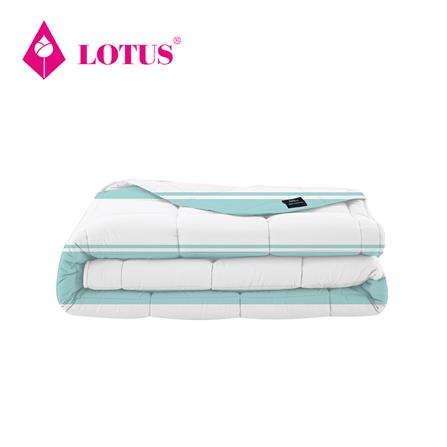 ผ้านวม LOTUS MELBOURNE L-MB 01B 100x90 นิ้ว สี TURQUOISE_0