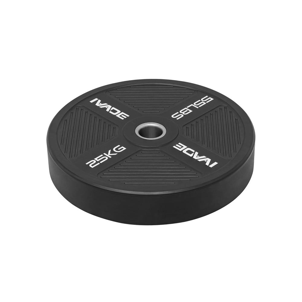 แผ่นน้ำหนัก BUMPER PLATE IVADE 25 กก. (2 ชิ้น)