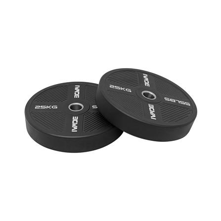 แผ่นน้ำหนัก BUMPER PLATE IVADE 25 กก. (2 ชิ้น)_1