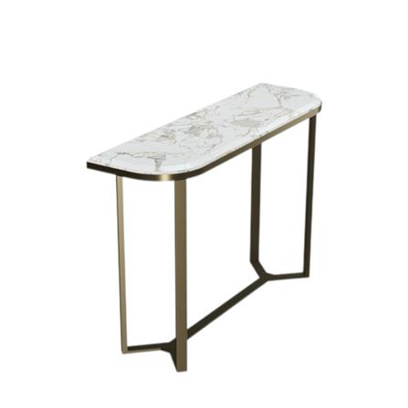 โต๊ะคอนโซล SB FURNITURE NALIA 19244476 120 ซม. สีขาว/ทอง_2