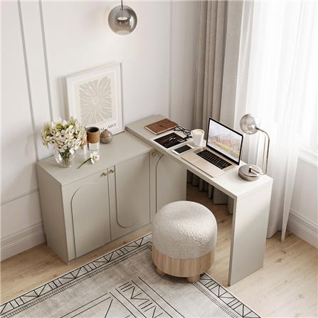 โต๊ะอเนกประสงค์ SB FURNITURE LUMA 19242246 225 ซม. สี PASTELA CREAM_3