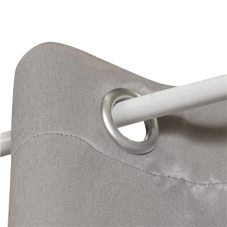 ผ้าม่าน EYELET HOME LIVING STYLE SOFIA UV 150x220 ซม. สีเทา_1