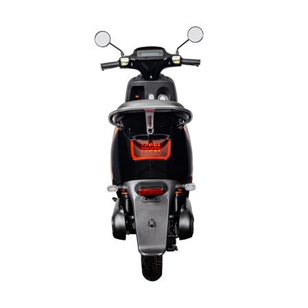 รถจักรยานยนต์ไฟฟ้า EM QAREZ 2000W สีดำ/ส้ม_5