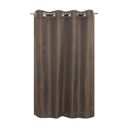 ผ้าม่าน EYELET HOME LIVING STYLE JUTE UV 135x160 ซม. สีน้ำตาล_0