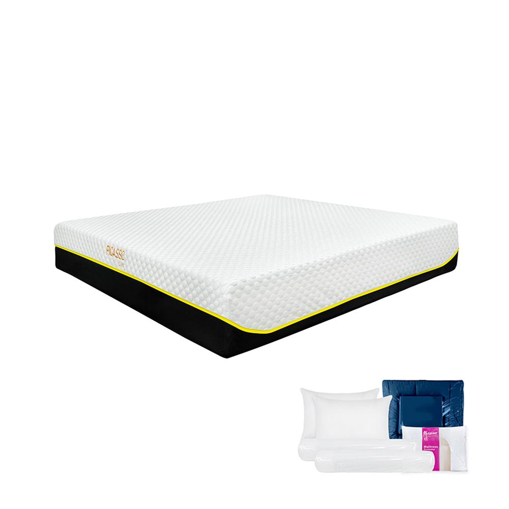 ที่นอน 5 ฟุต PICASSO LUNA (พร้อมชุดเครื่องนอน 11 ชิ้น)