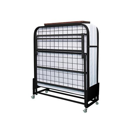 เตียงพับพร้อม TOPPER THAIBULL SSTPE245-105TNR สีดำ_4