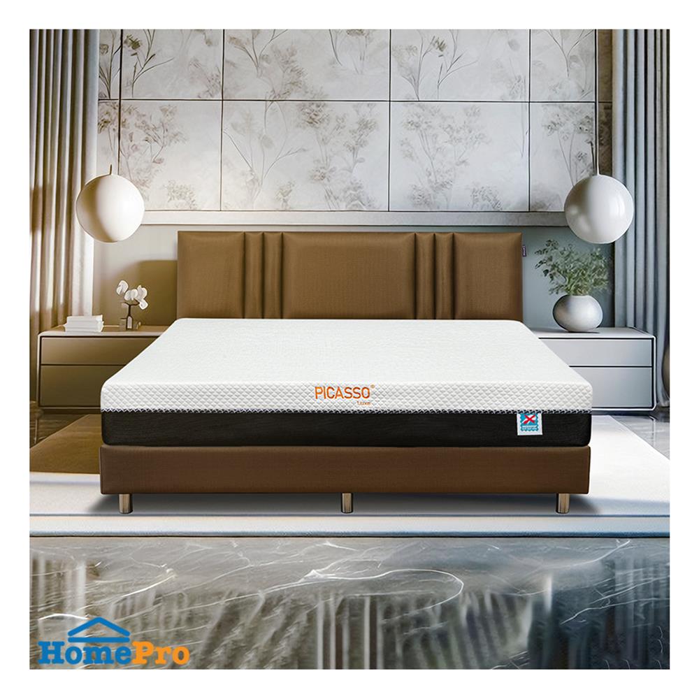 ที่นอน 6 ฟุต PICASSO LUXE (พร้อมชุดเครื่องนอน 11 ชิ้น)