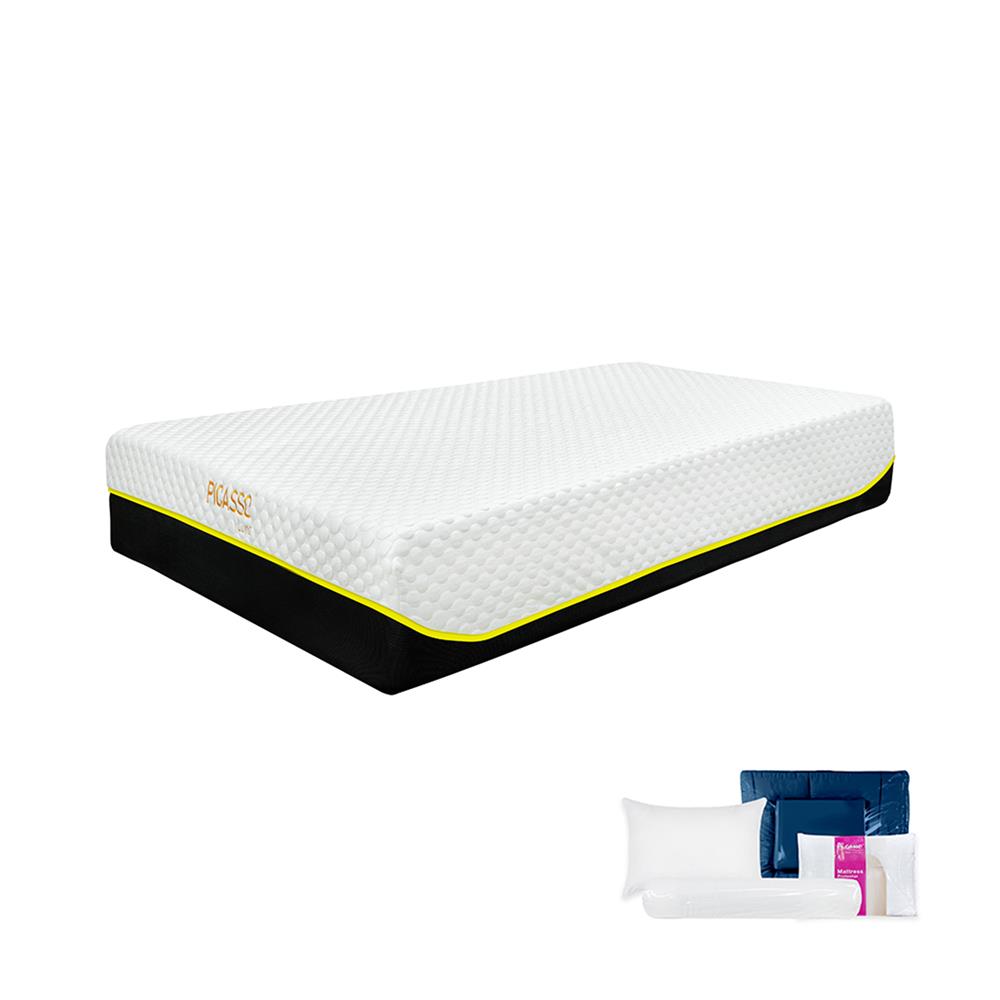 ที่นอน 3.5 ฟุต PICASSO LUNA (พร้อมชุดเครื่องนอน 7 ชิ้น)