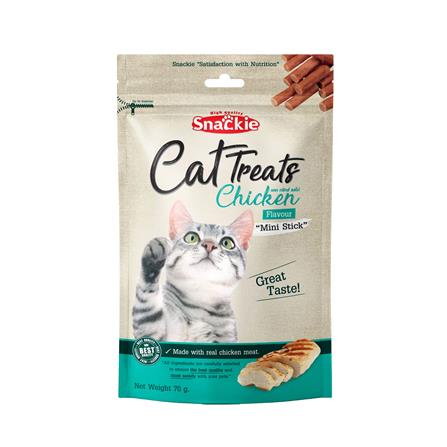 ขนมแมว SNACKIE CAT TREATS รสไก่ 70 ก._0
