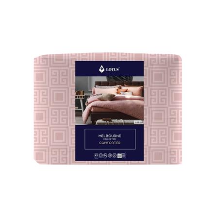 ผ้านวม LOTUS MELBOURNE L-MB 03A 100x90 นิ้ว สี PINK_1
