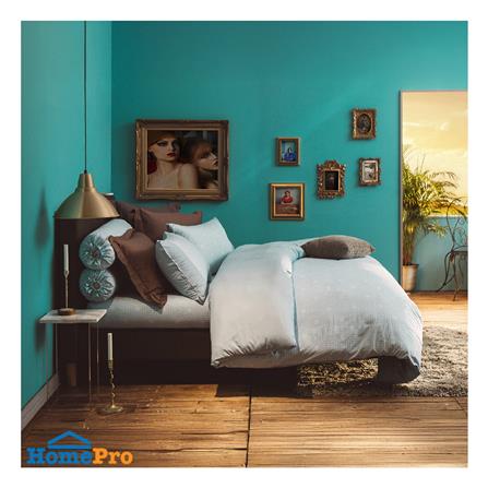 ผ้านวม LOTUS MELBOURNE L-MB 03B 100x90 นิ้ว สี BLUE_2