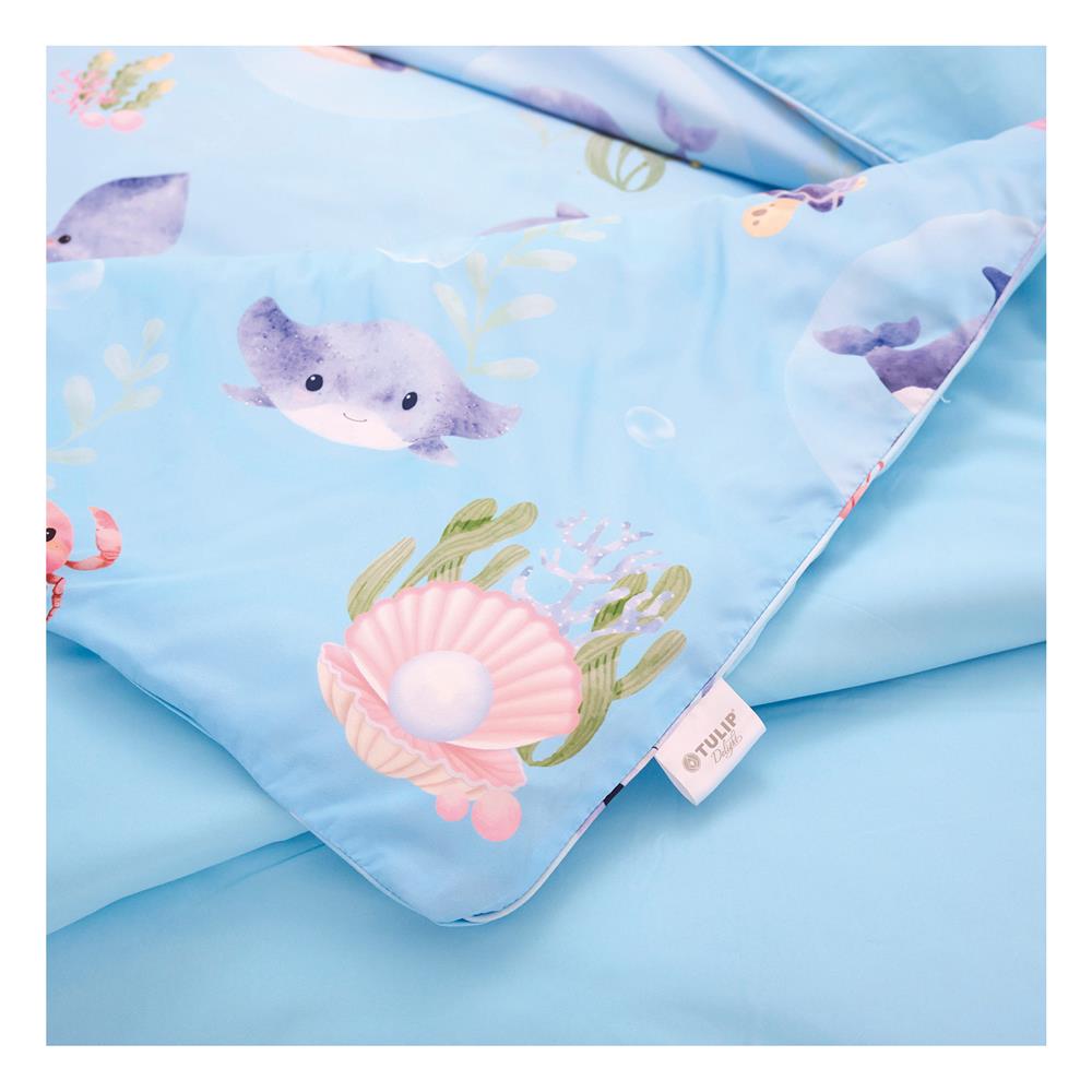 ชุดผ้าปูที่นอน 5 ฟุต (ชุด 5 ชิ้น) TULIP SEA 60112-DLD043