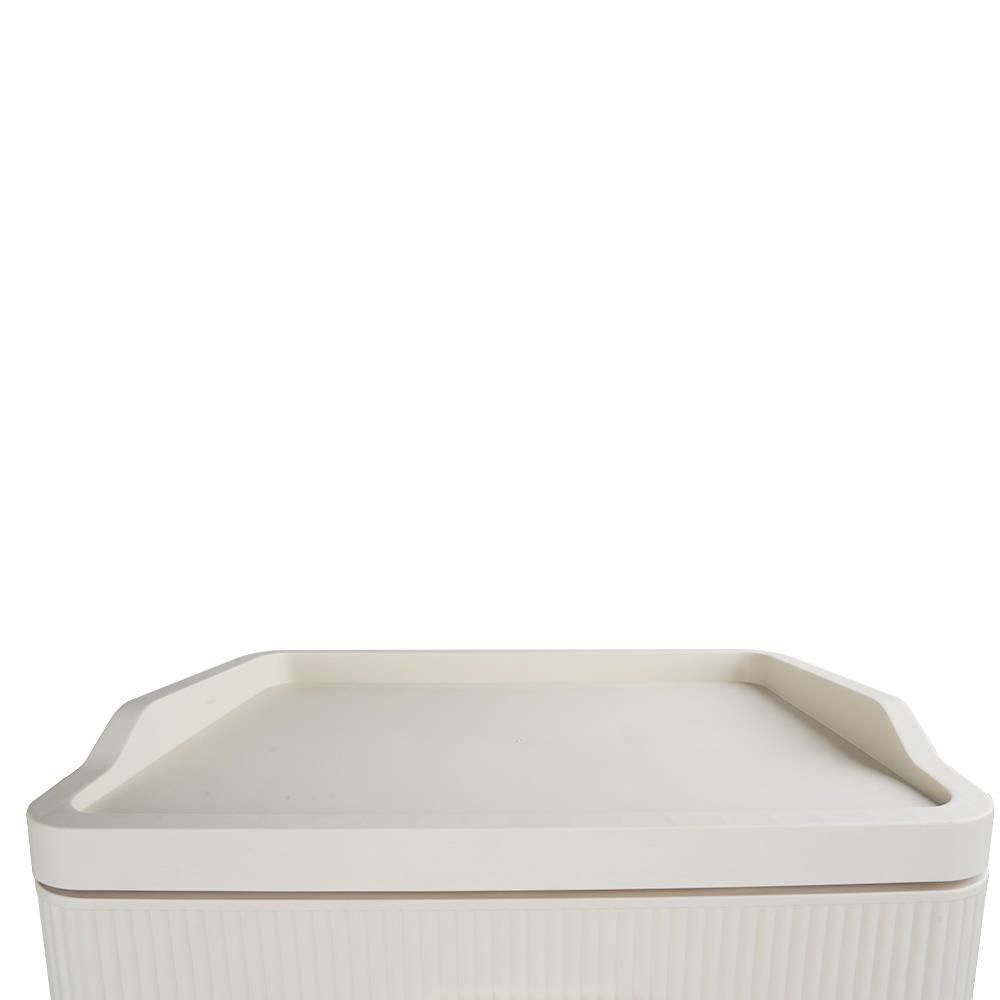 ตู้ลิ้นชัก 5 ชั้น STACKO LANA 51.5X41.5X105 ซม. สีครีม