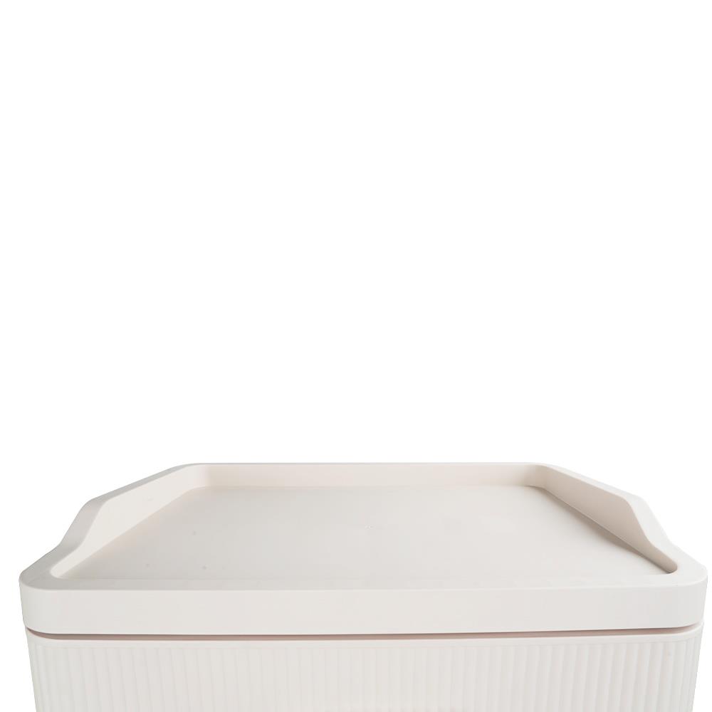 ตู้ลิ้นชัก 4 ชั้น STACKO LANA 51.5X41.5X86.5 ซม. สีครีม