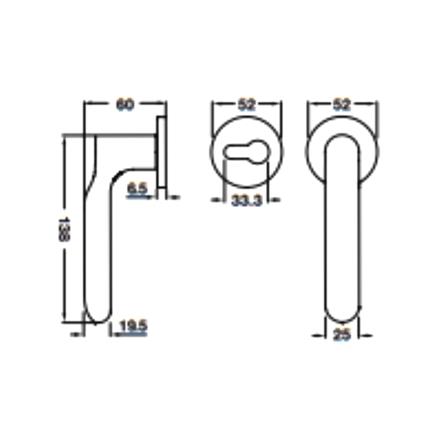 มือจับก้านโยกห้องทั่วไป MORTISE HAFELE 489.11.137 สีสเตนเลส_6