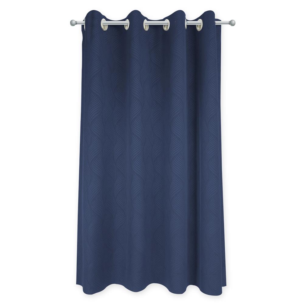 ผ้าม่าน EYELET HOME LIVING STYLE CURVE UV 140x160 ซม. สีน้ำเงิน