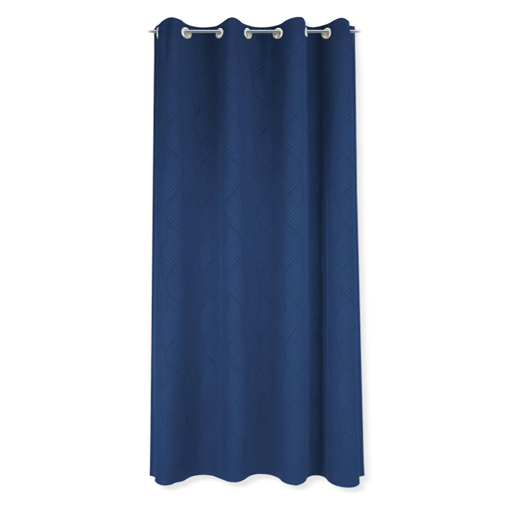 ผ้าม่าน EYELET HOME LIVING STYLE CURVE UV 140x220 ซม. สีน้ำเงิน