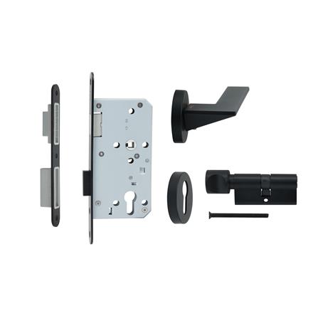 มือจับก้านโยกห้องน้ำ MORTISE HAFELE 489.11.134 สีดำ_1